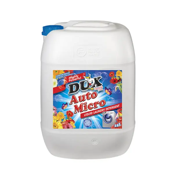 Dux Auto Micro Liquid Laundry Detergent Ind 25L