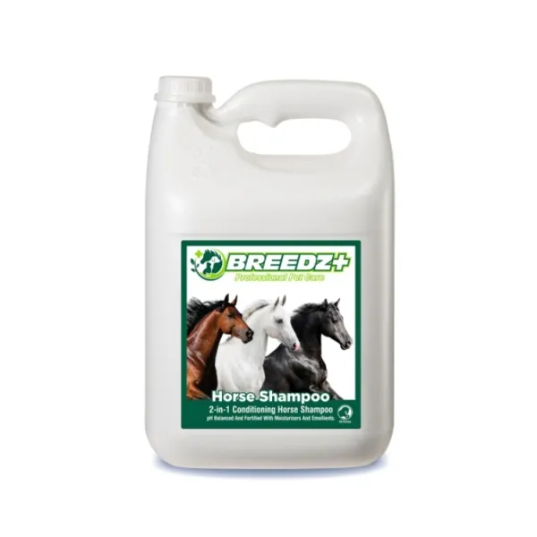 Breedz 2-in-1 Conditioning Horse Shampoo 4x5l