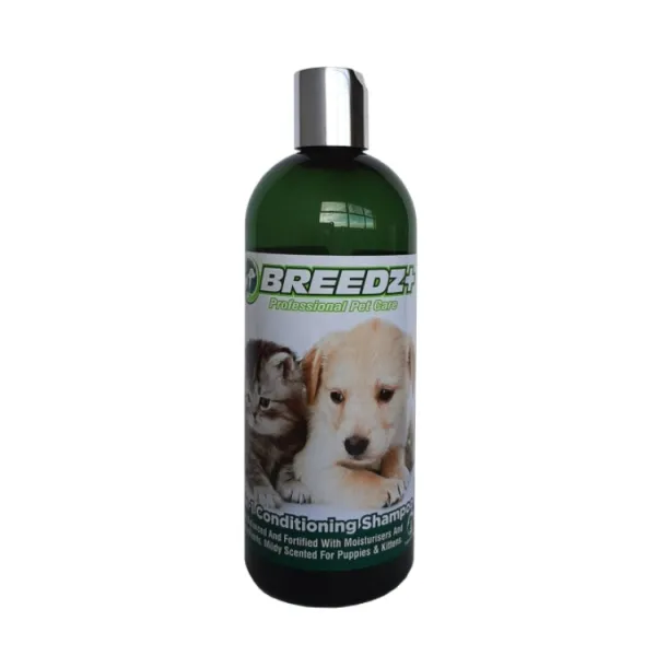 [BRE-CSP.500] Breedz 2-in-1 Conditioning Shampoo Puppy & Kittens 500ML