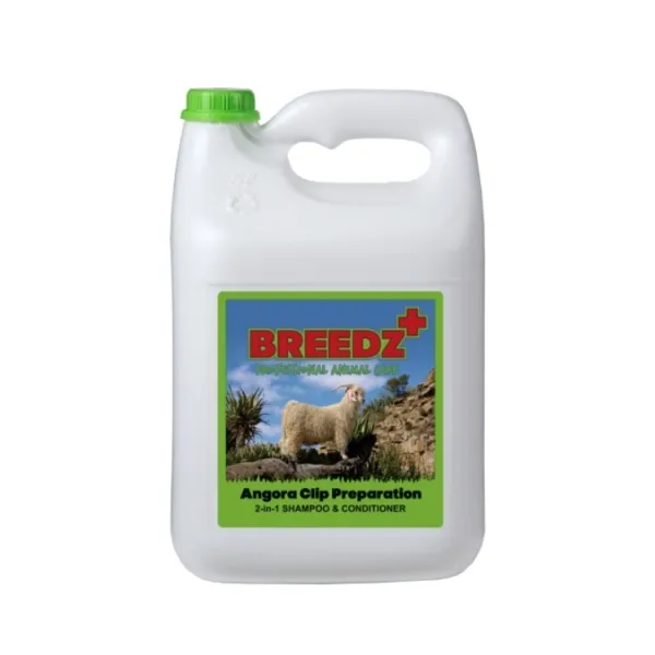 Breedz Angora Goat Shampoo 4x5l