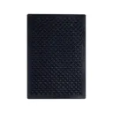 Front Black Rubber Mat 50x35cm