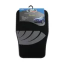 Leaf Design Car Carpet Mat Set Slimline