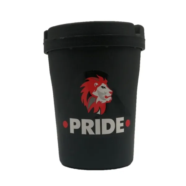 [BUZZ-CB-R008] Pride Cigarette Butt Bucket - Black