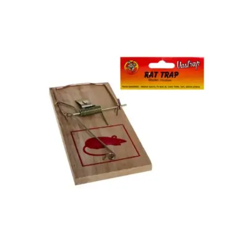 [HEN-140-000053] VASTRAP RAT TRAP WOODEN EACH