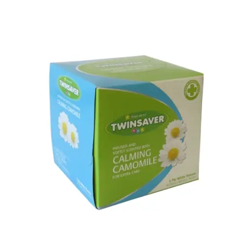 [WD-745NP] TWINSAVER TISSUES CAMOMILE 3PLY 18 UNITS P/BOX 